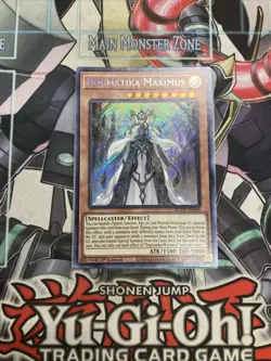 Dogmatika Maximus Secret Rare 1st Edition ROTD-EN009 Yugioh - Image 1