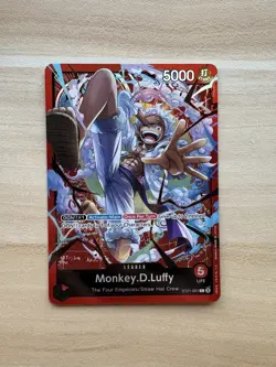 2025 ONE PIECE STARTER DECK ST21-EX GEAR 5 #001 MONKEY D. LUFFY - Image 1