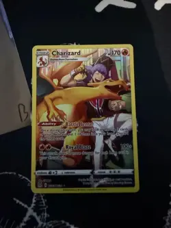 Charizard TG03/TG30 Holo Lost Origin Trainer Gallery Pokemon Card NM B - Image 1