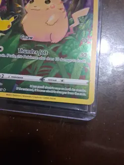 Pikachu 5/25 Pokemon Celebrations 25th Anniversary Set Full Art Card - Image 4