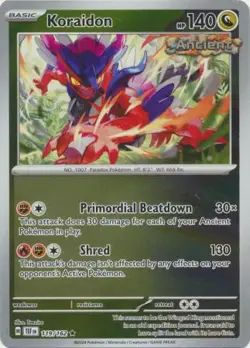 Koraidon 119/162 Reverse Holo | Temporal Forces | Pokemon Card - Image 1