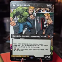 1x Mtg Eddie Brock/Venom Lethal Protector - NM - Marvel Spiderman- 0224 Non Foil - Image 2