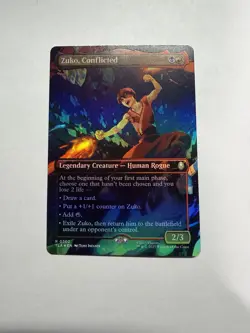 Zuko, Conflicted (Borderless) Avatar: The Last Airbender Foil - Image 1