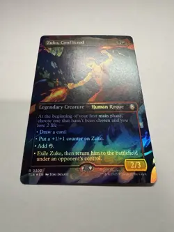 Zuko, Conflicted (Borderless) Avatar: The Last Airbender Foil - Image 3