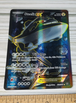 Pokemon Steelix EX Holo 180HP 108/114 XY - Steam Siege Trading Card TCG - Image 2