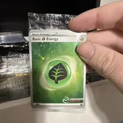 Pokemon TCG Professor Program 2024 Stamped Energy Pack Cosmo Holo - NEW & SEALED - Image 1