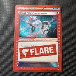 Pokemon Card - Head Ringer - Team Flare Hyper Gear (97/119) XY Phantom Forces NM - Image 1
