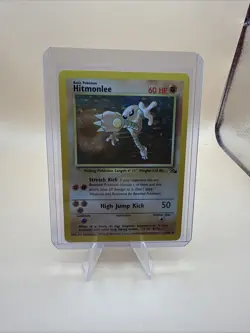 1999 Pokemon Jungle Hitmonlee 7/62 Holo - Image 1