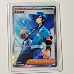 Pokemon TCG Falkner Scarlet & Violet Paldea Evolved 251/193 Holo Ultra Rare - Image 1