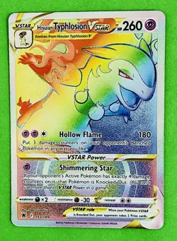 Hisuian Typhlosion VSTAR - 193/189 - Hyper Rare NM TCG Pokemon - Image 1