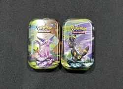 Pokemon TCG Prismatic Evolutions EMPTY Mini tins / Sleeves Eeveelutions - Image 1