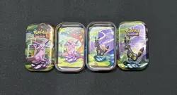 Pokemon TCG Prismatic Evolutions EMPTY Mini tins / Sleeves Eeveelutions - Image 2