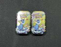 Pokemon TCG Prismatic Evolutions EMPTY Mini tins / Sleeves Eeveelutions - Image 3