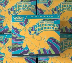 Pokemon TCG: ASCENDED HEROES ETB - In hand - Early - 🚚 Ready to Ship 🚚 - Image 1