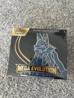 Pokemon TCG Mega Evolution Lucario Elite Trainer Box ETB New/ Factory Sealed🔥 - Image 1