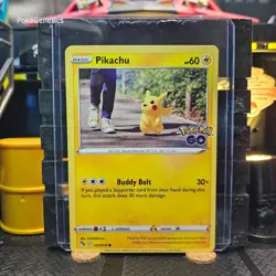 Pikachu Pokemon Go Pokemon TCG 027/078 Common - Image 1