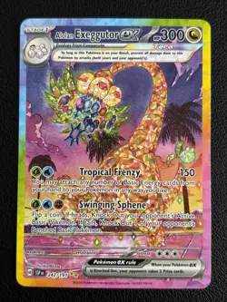 Alolan Exeggutor ex 242/191 Surging Sparks Special Illustration Rare Pokemon -NM - Image 1