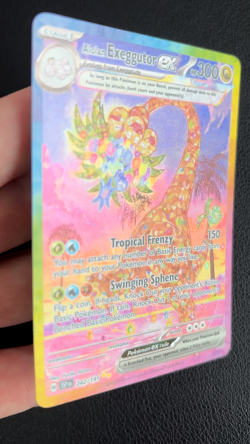 Alolan Exeggutor ex 242/191 Surging Sparks Special Illustration Rare Pokemon -NM - Image 2