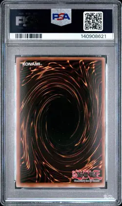 2003 Yu-Gi-Oh! Dark Paladin Magician's Force MFC 1st Edition Ultra Rare PSA 7 - Image 2