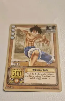 One Piece Karte RG-C01 Ruffy Wutender Ruffy - Image 1