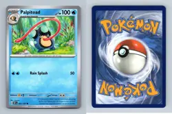 Palpitoad #51/197 SV Obsidian Flames Common Pokemon 2023 TCG Card - Image 1