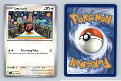 Lechonk #181/197 SV Obsidian Flames Common Pokemon 2023 TCG Card - Image 1