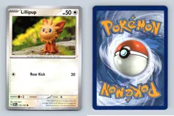 Lillipup #170/197 SV Obsidian Flames Common Pokemon 2023 TCG Card - Image 1