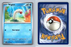 Wiglett #58/197 SV Obsidian Flames Common Pokemon 2023 TCG Card - Image 1