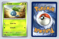 Oddish #1/197 SV Obsidian Flames Common Pokemon 2023 TCG Card - Image 1