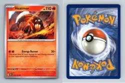 Heatmor #39/197 SV Obsidian Flames Common Pokemon 2023 TCG Card - Image 1