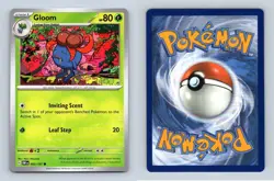 Gloom #2/197 SV Obsidian Flames Common Pokemon 2023 TCG Card - Image 1