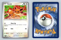 Eevee #166/197 SV Obsidian Flames Common Pokemon 2023 TCG Card - Image 1
