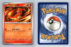 Charmander #26/197 SV Obsidian Flames Common Pokemon 2023 TCG Card - Image 1