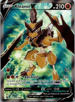 Kleavor V Full Art SWSH248 - Sword & Shield Promo Cards Promo Pokemon TCG NM - Image 1