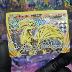 Pokemon XY Evolutions Ninetails Holo Rare Card 16/108 Break - Image 1