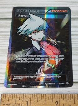 Steven Full Art 95/98 XY - Ancient Origins Holo Trainer Pokemon TCG Card - Image 1