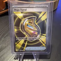 Pokemon TCG Mega Signal Trainer Item Card Mega Evolutions NM 171/132 - Image 1