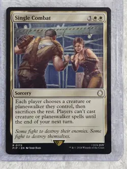 MTG Single Combat #172 Universes Beyond: Fallout Magic Card Rare NM - Image 5