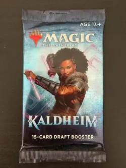 Magic The Gathering Kaldheim Draft Booster Pack Factory Sealed MTG - Image 1