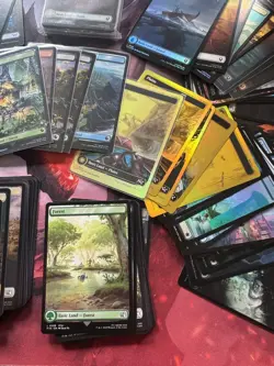 Magic The Gathering (MTG) Lot Of Full Art Lands - Over 170 - Image 2