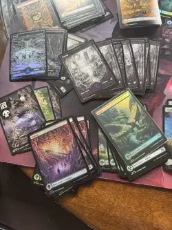 Magic The Gathering (MTG) Lot Of Full Art Lands - Over 170 - Image 5