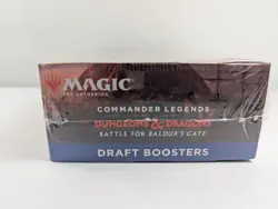 Commander Legends: Battle for Baldur’s Gate Draft Booster Box New Sealed MTG - Image 2