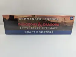 Commander Legends: Battle for Baldur’s Gate Draft Booster Box New Sealed MTG - Image 3