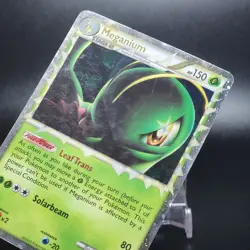 Pokemon Meganium Prime 109/123 Holo Rare P-LP - HGSS Base Set - Image 2