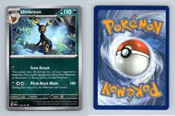 Umbreon #130/197 SV Obsidian Flames Uncommon Pokemon 2023 TCG Card - Image 1