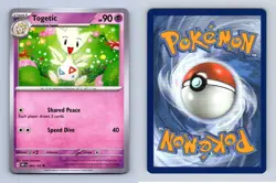 Togetic #84/197 SV Obsidian Flames Uncommon Pokemon 2023 TCG Card - Image 1