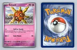 Solrock #93/197 SV Obsidian Flames Uncommon Pokemon 2023 TCG Card - Image 1
