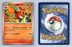 Darmanitan #35/197 SV Obsidian Flames Uncommon Pokemon 2023 TCG Card - Image 1