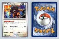 Bouffalant #174/197 SV Obsidian Flames Uncommon Pokemon 2023 TCG Card - Image 1