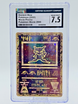 2000 Pokemon Movie Cosmos Holo Promo ANCIENT MEW #1 CGC 7.5 NEAR MINT + - Image 1